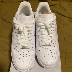 Worn twice Nike Air Force 1 '07 women’s size 9